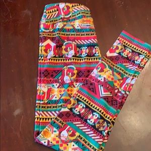 2 for $25 LuLaRoe Christmas leggings OS